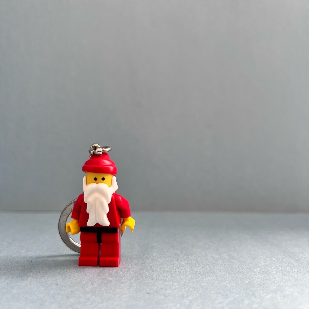 LEGO Minifigure Santa Claus Keychain
